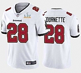 Nike Men & Women & Youth Buccaneers 28 Leonard Fournette White 2021 Super Bowl LV Vapor Untouchable Limited Jersey,baseball caps,new era cap wholesale,wholesale hats